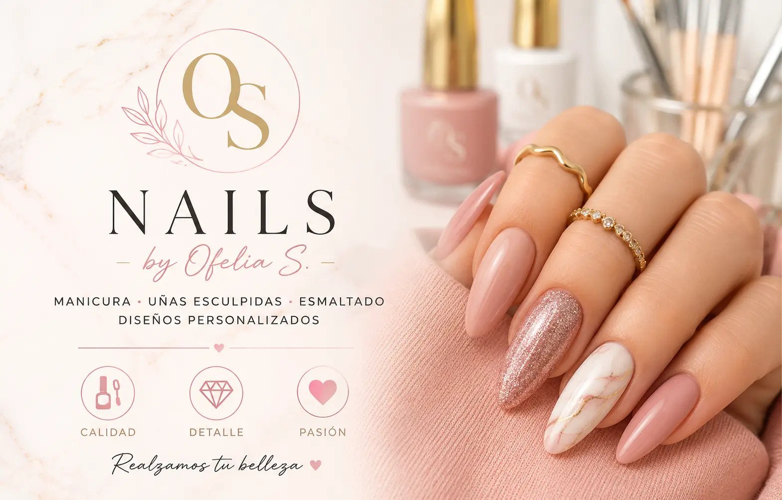 Nails by Ofelia – Uñas acrílicas en Managua posicionado en Google