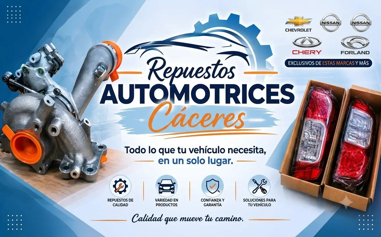 Repuestos Automotrices Cáceres – Tienda de repuestos en Managua