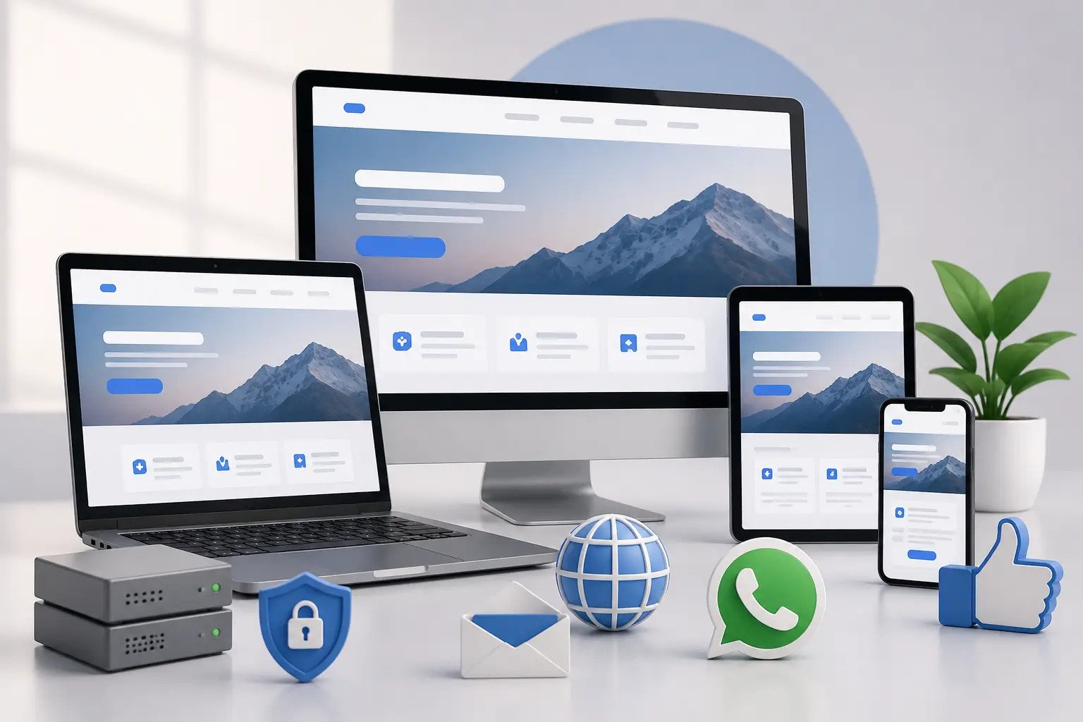 Diseño web profesional para negocios en Managua